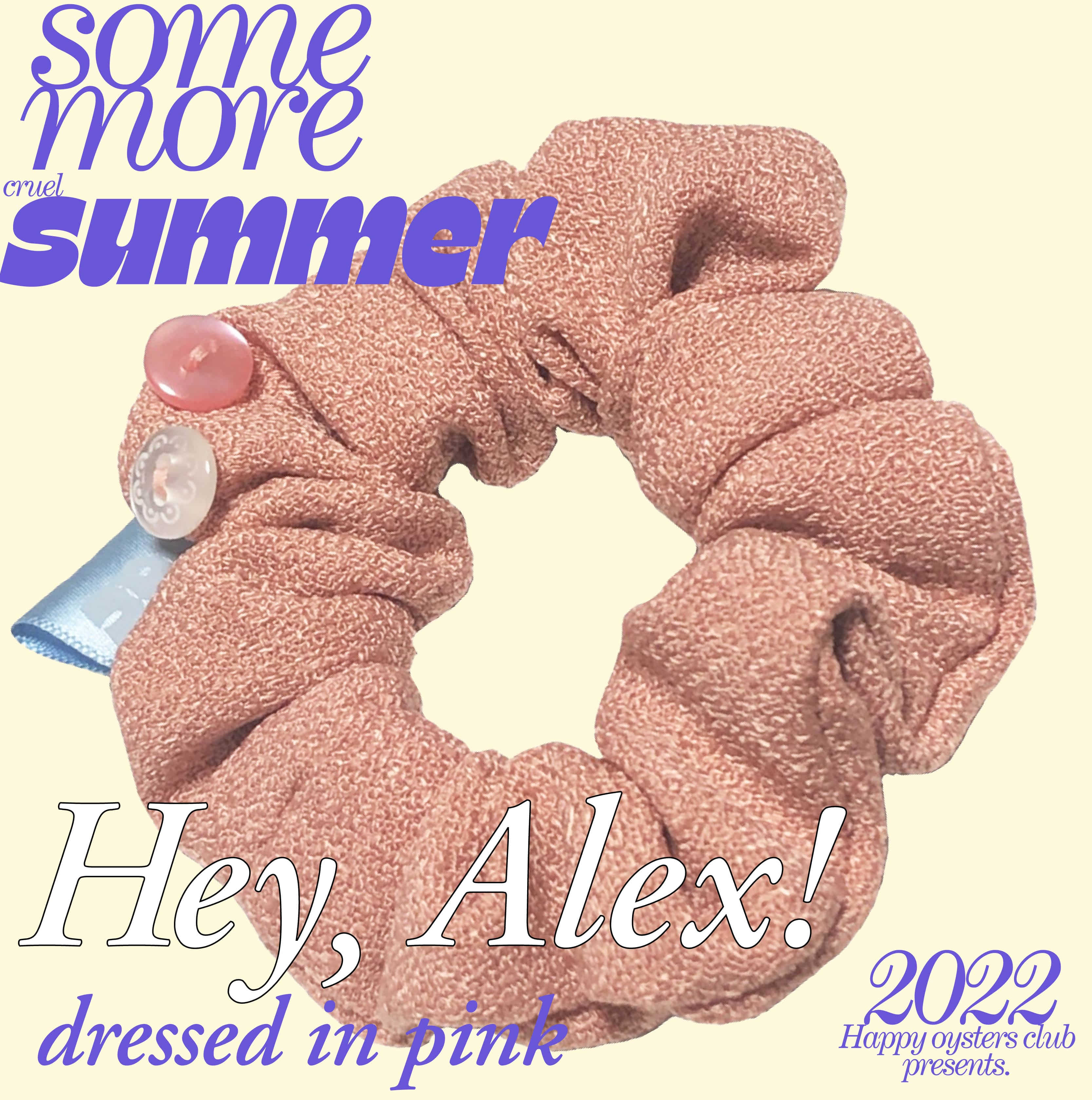 2022 SS Alex Scrunchie (dressed in pink)